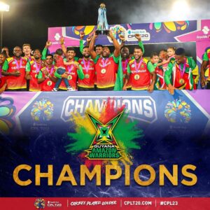 The Guyana Amazon Warriors Clinch Victory In The CPL Finals 2023
